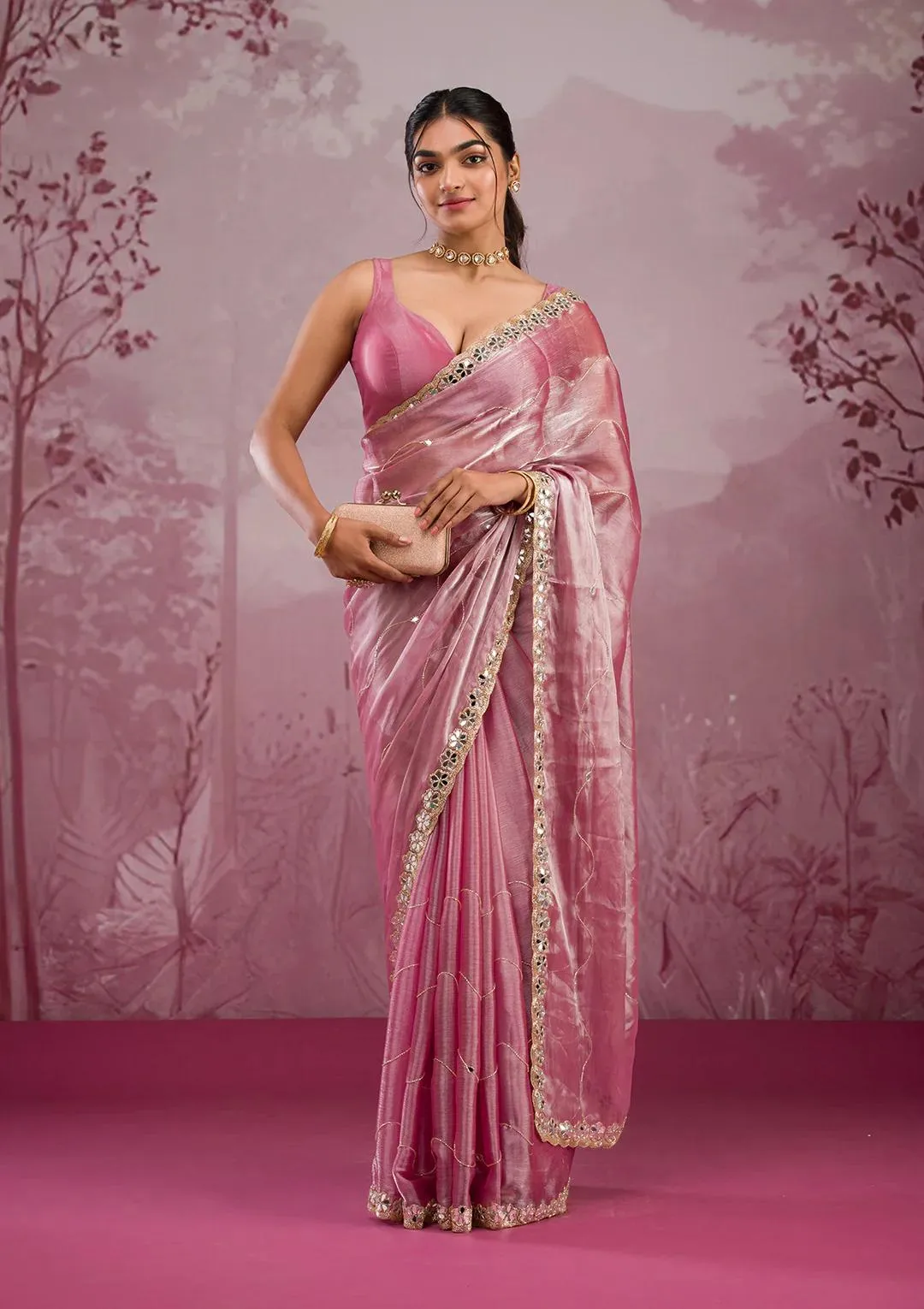 Party wear saree - Image 2 in Surat